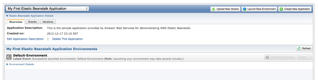 AWS Elastic Beanstalk 1